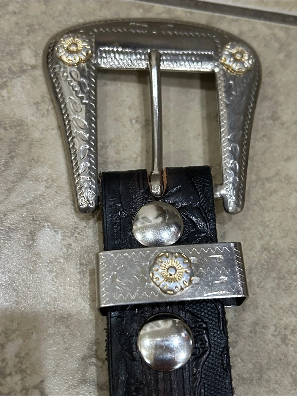 Solid Leather Horse Belt size 48